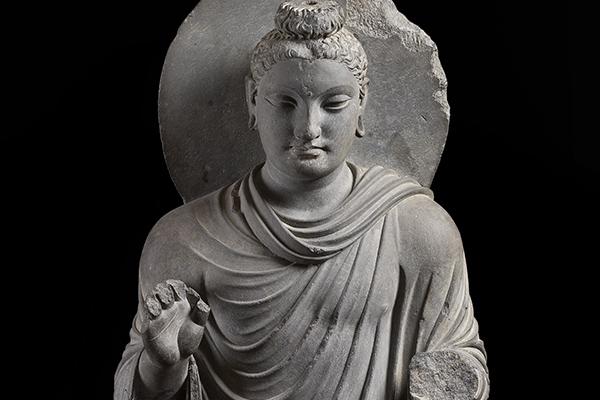 Standing figure of the Buddha Sakyamuni, 2nd-3rd Century