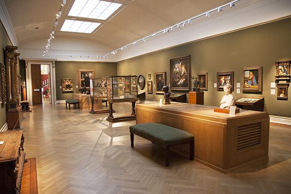 The Italian Renaissance Gallery at the Ashmolean Museum