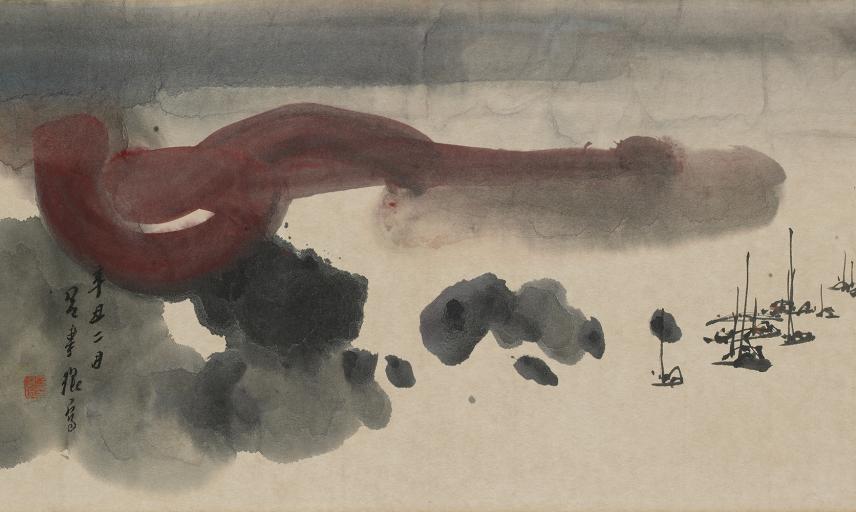 Thoughts after storm, Lui Shou-Kwan, 1961