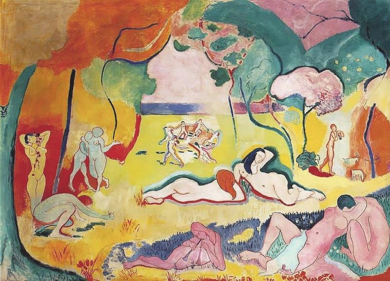 Le bonheur de vivre, an oil painting by Henri Matisse
