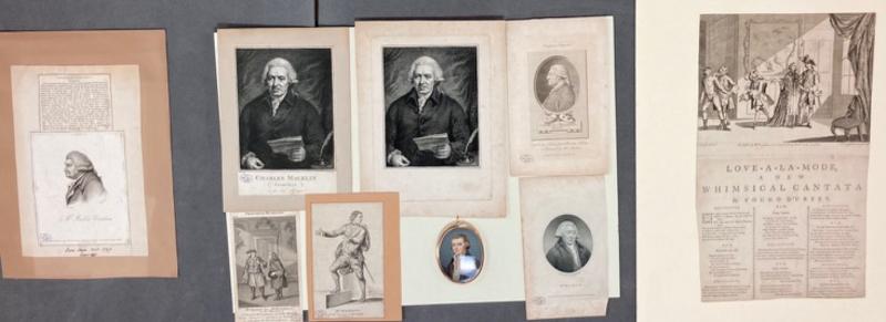 Prints of Charles Macklin from the Hope and Douce Print Collections