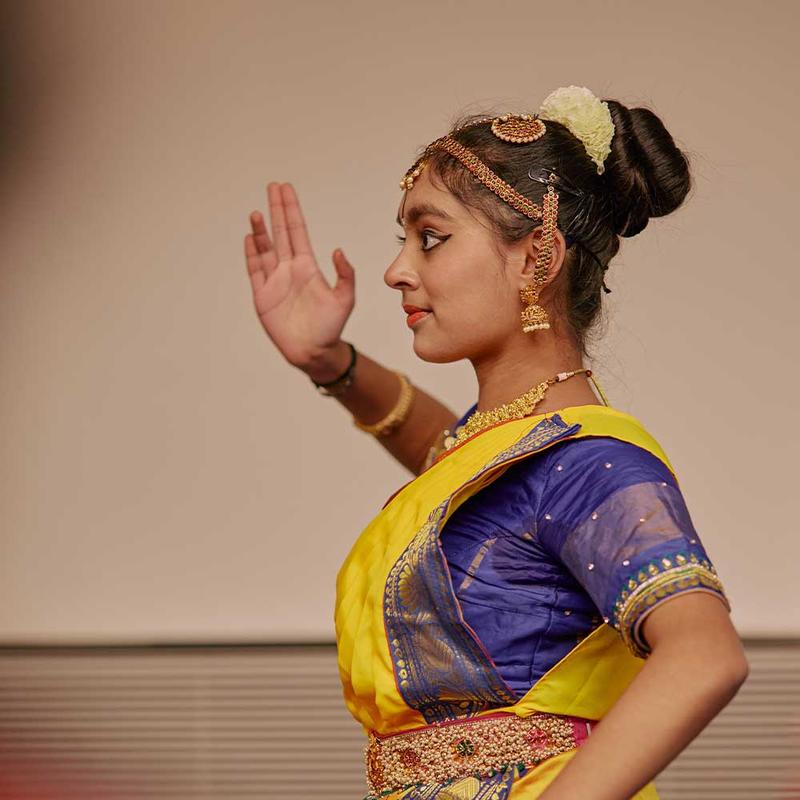 Dancer at the 2025 One World Family Festival