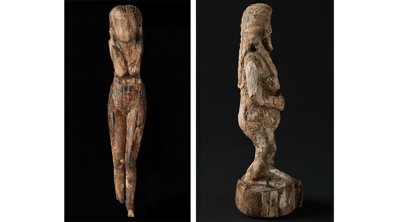 Nude Ancient Egyptian Female ivory figurines Female ivory figurines