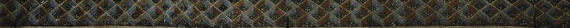 Mosaic border from the dome of the Baptistery, Florence mosaic border florence