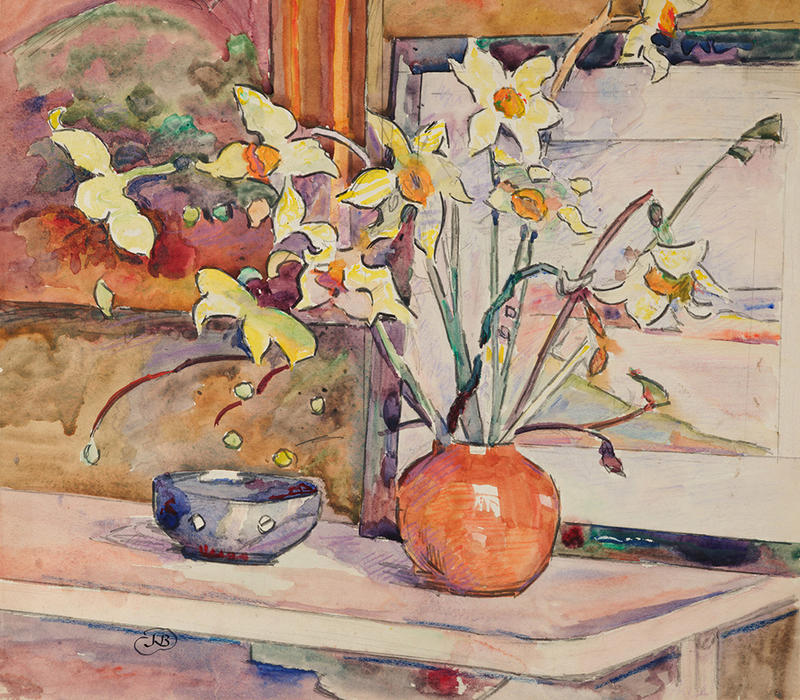 Daffodils watercolour by James Brown Daffodils watercolour by James Brown