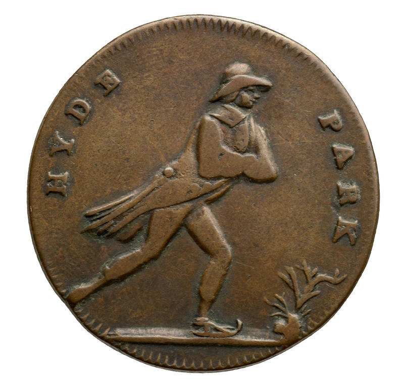 Ice skater coin 