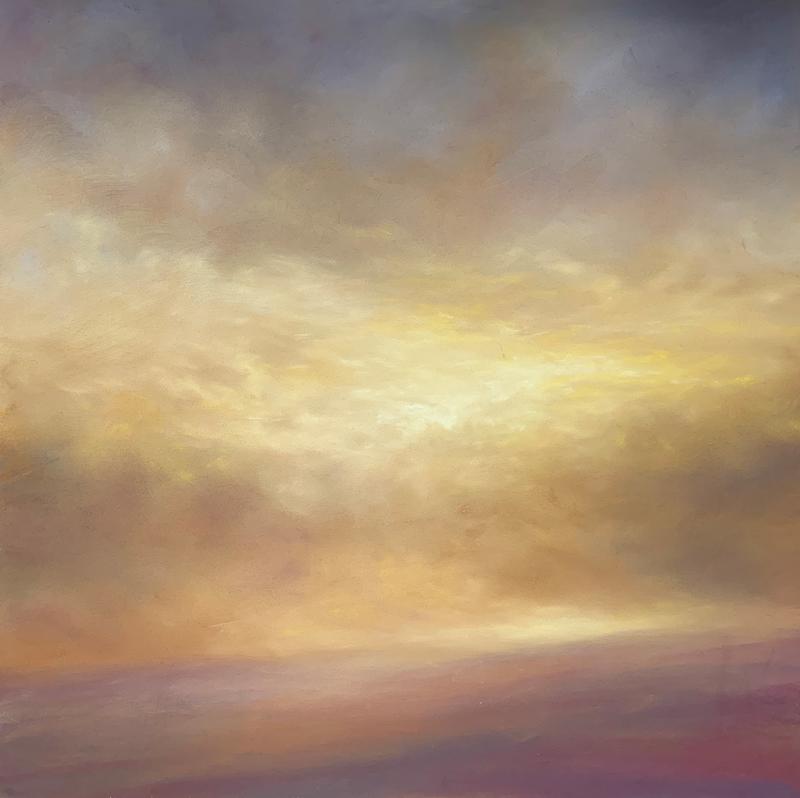 Changing seasons pastel art by Sandra Orme