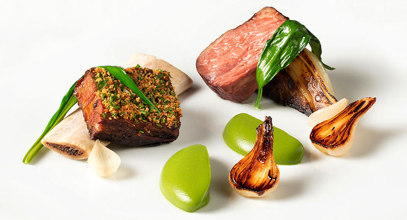 Rib of beef menu at Dinner with Heston Rib of beef menu at Dinner with Heston