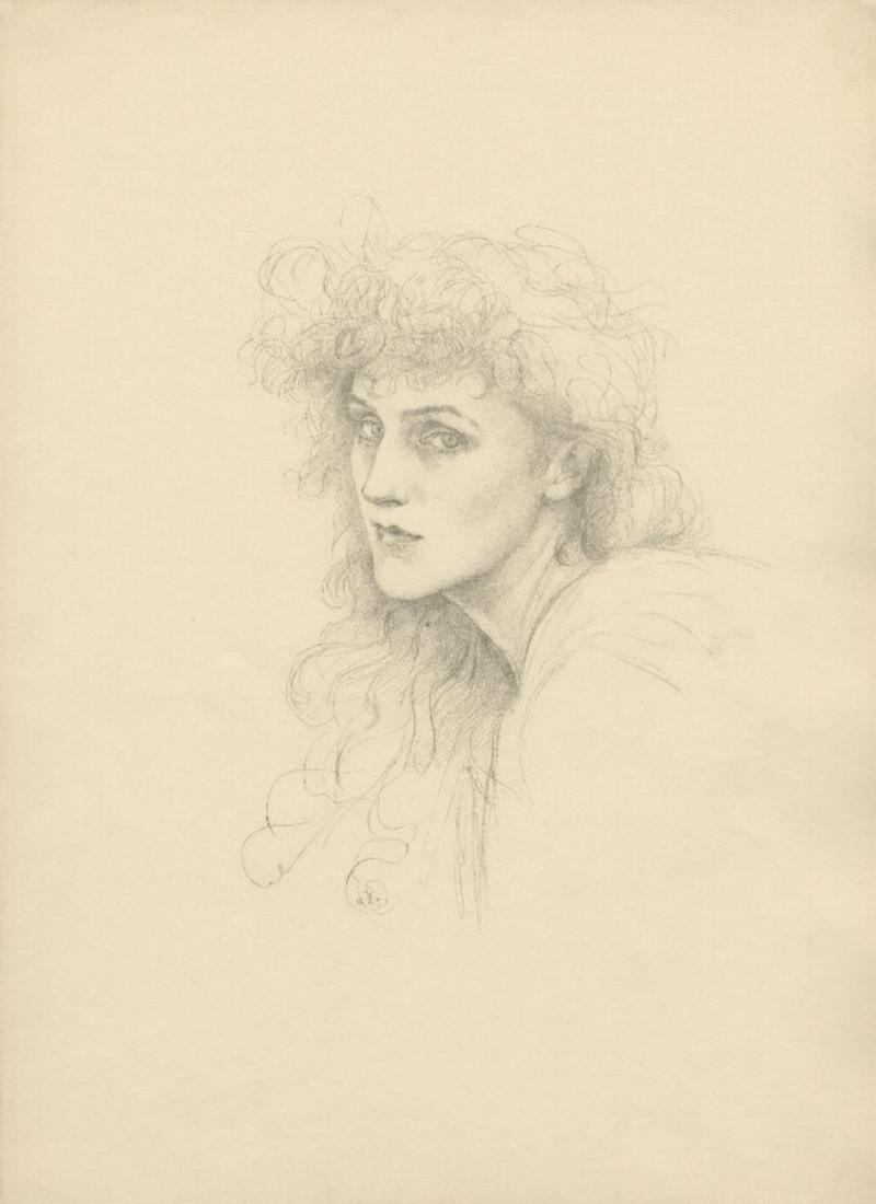 Violet Manners self portrait 1891