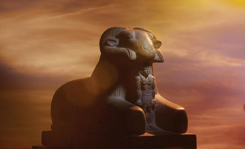 Statue of Amun, Egypt, c. 680 BC