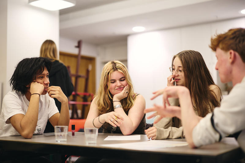 Student workshop at the Ashmolean