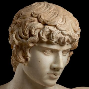OMOV 2020 Project – Bust of the head of Antinous Sculpted bust of a boy, Antinous