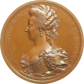 10obv Bronze medallion