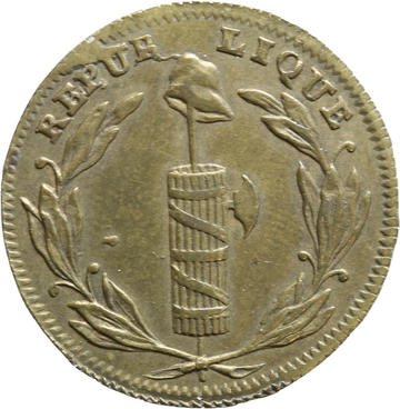 6obv Bronze medallion