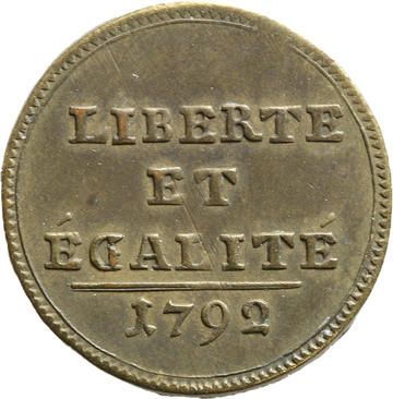 6rev Bronze medallion