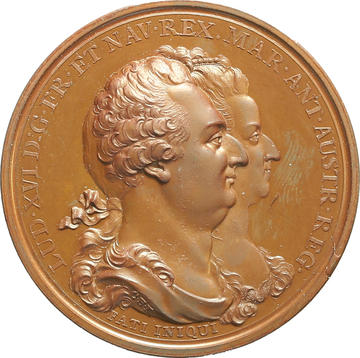 7obv Bronze medallion