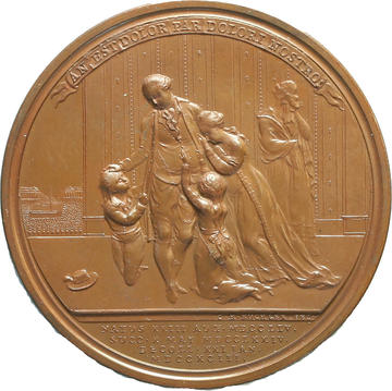 7rev Bronze medallion