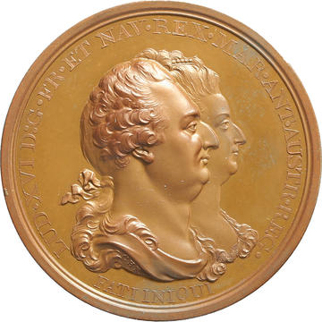 8obv Bronze medallion