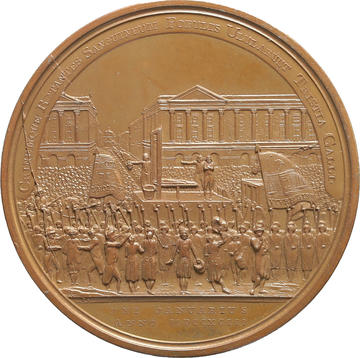 8rev Bronze medallion