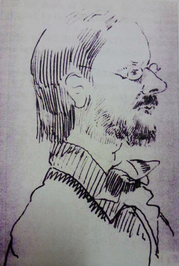 Cww by samuel lucas Portrait drawing of a man