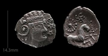 Two ancient coins to explore on Archaeology Day at our Big Family Weekend in July 2022