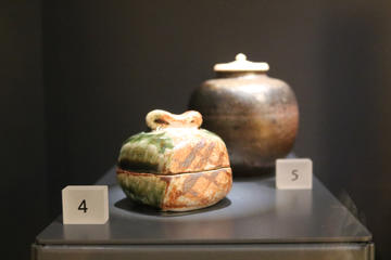Contemporary Japanese Tea Wares on display