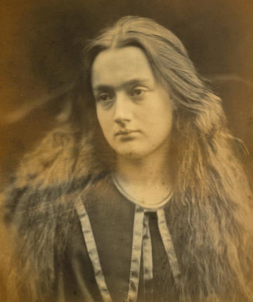 My Ewen's Bride (Annie Chinery, later Mrs Ewen Hay Cameron), photograph by Julia Margaret Cameron 1869