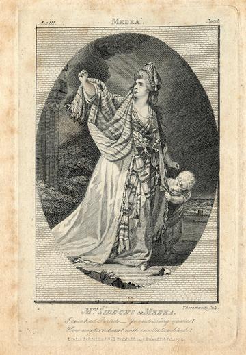 Sarah Siddons as Medea, 1792 Sarah Siddons as Medea, 1792