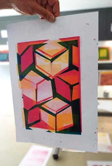 Screen Printed Artwork