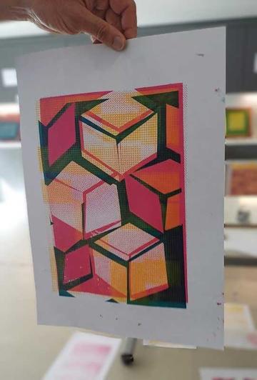 Screen Printed Artwork