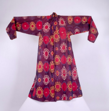 EAX.3984, Ikat Coat, (c) Ashmolean Museum Ikat coat, Uzbekistan, 19th century; silk; Ashmolean Museum EAX.3984
