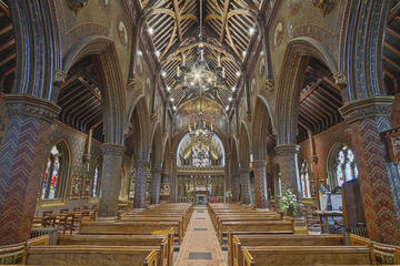 St Giles Church, Cheadle; AW Pugin, 1841-46; image, Michael D Beckwith; CC0 1.0 Universal (CC0 1.0) St Giles Church, Cheadle; AW Pugin, 1841-46