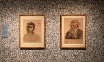 The Combe drawings in the the Pre-Raphaelites exhibition The Combe drawings in the the Pre-Raphaelites exhibition