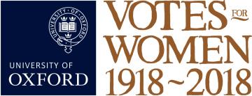 University of Oxford Votes for Women 1918–2018 logo