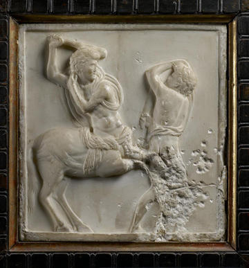 Battle of a Lapith and a Centaur sculpture, Bertoldo di Giovanni (c. 1440-1491)