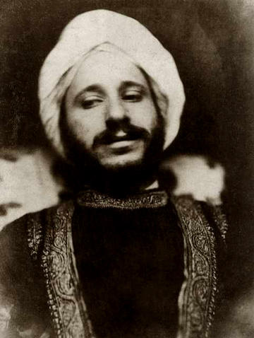 Simeon photo dressed in oriental clothes 