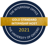 Internship Office Gold Standard Host Badge 2021 Logo for the Internship Office's Gold Standard Host Award 2021