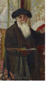 Camille Pissarro (1830–1903) Self-Portrait with Palette, c. 1896 © Dallas Museum of Art A self portrait painting of Camille Pissarro