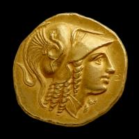 Gold stater of Alexander the Great from the Amphipolis mint