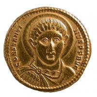 Gold coin of Constantine Ashmolean